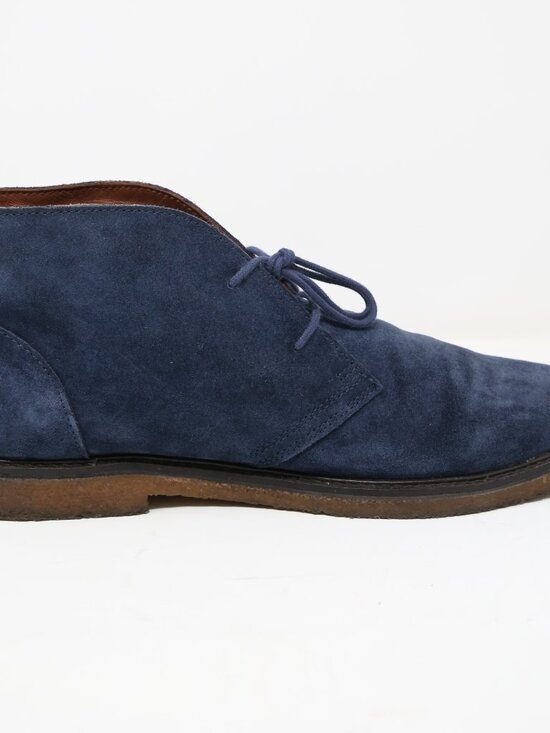 Polo Ralph Lauren Chukka Boots Mens 11.5 D Blue Marlow Suede Leather Crepe Sole main image 7